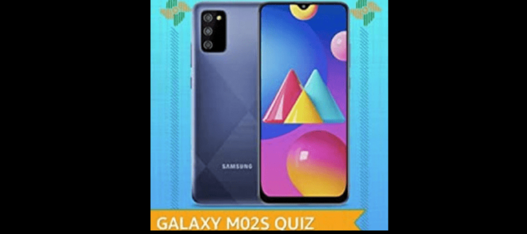 samsung galaxy m02s amazon quiz answers