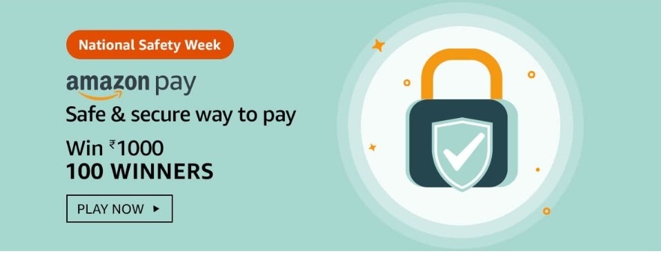 Amazon National Safety Week Quiz Answers Win 1 000