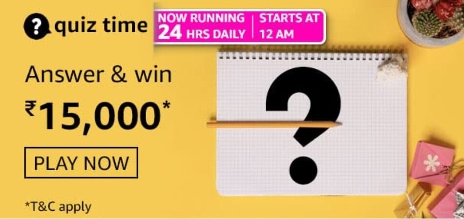 Amazon Quiz 23 June 21 Answers Win Pay Balance Tech Together