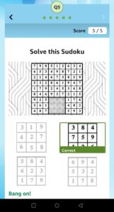 Amazon Sudoku Quiz Answers Feed the Brain