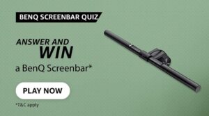 Amazon BenQ Screenbar Quiz Answers Win BenQ Screenbar (10 Winners)